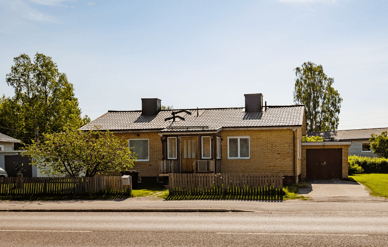 Hus i Boden